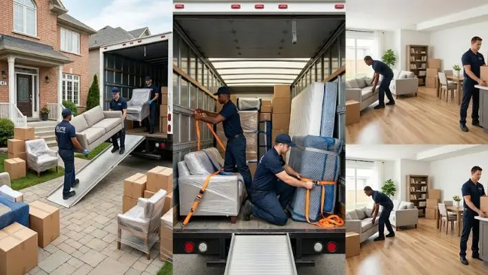 What Is Zero-Damage Moving How Movers Packer Guarantees It – professional movers carefully packing, loading, and handling furniture safely during home relocation